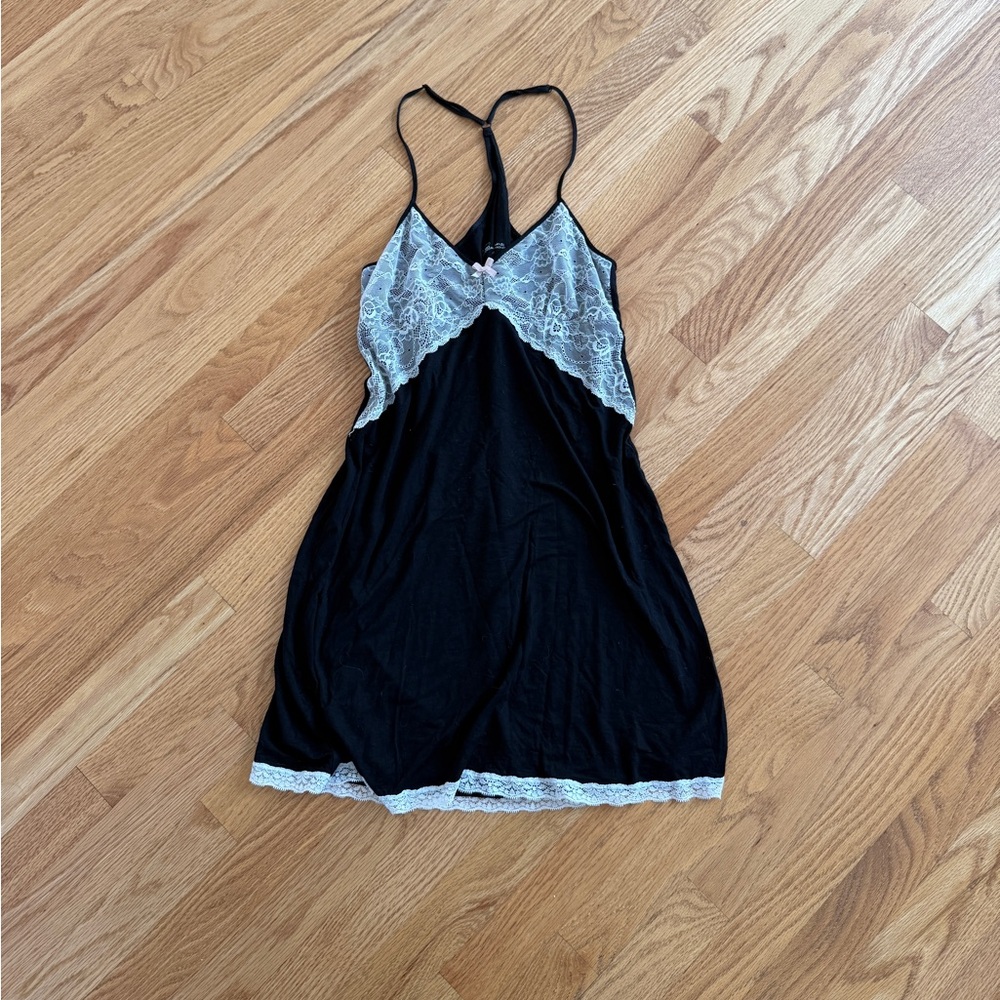 Marilyn Monroe slip Black Lace Slip Dress t back lingerie